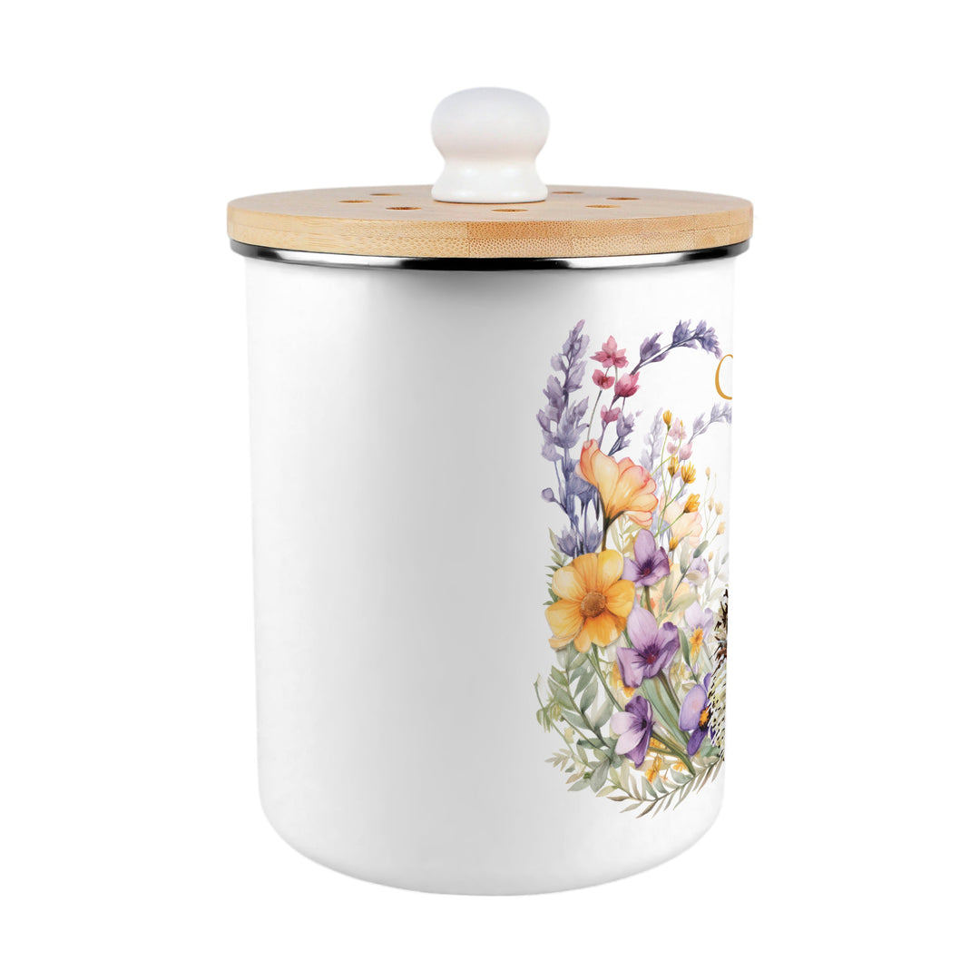 Purely Home Harriet Hedgehog Toller Compost Caddy