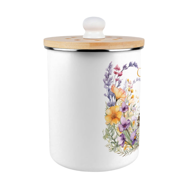 Purely Home Harriet Hedgehog Toller Compost Caddy