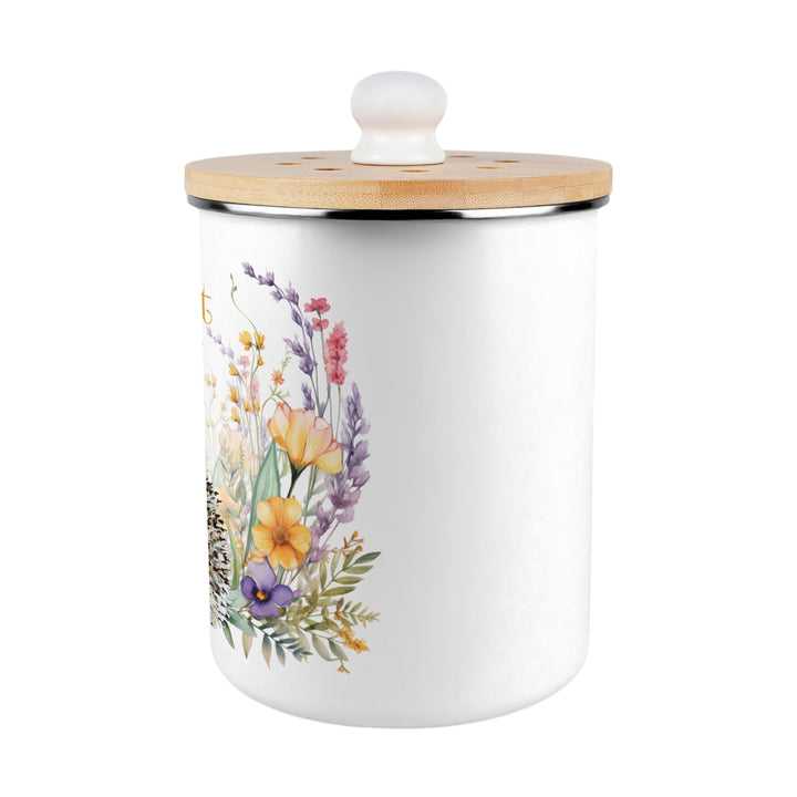 Purely Home Harriet Hedgehog Toller Compost Caddy