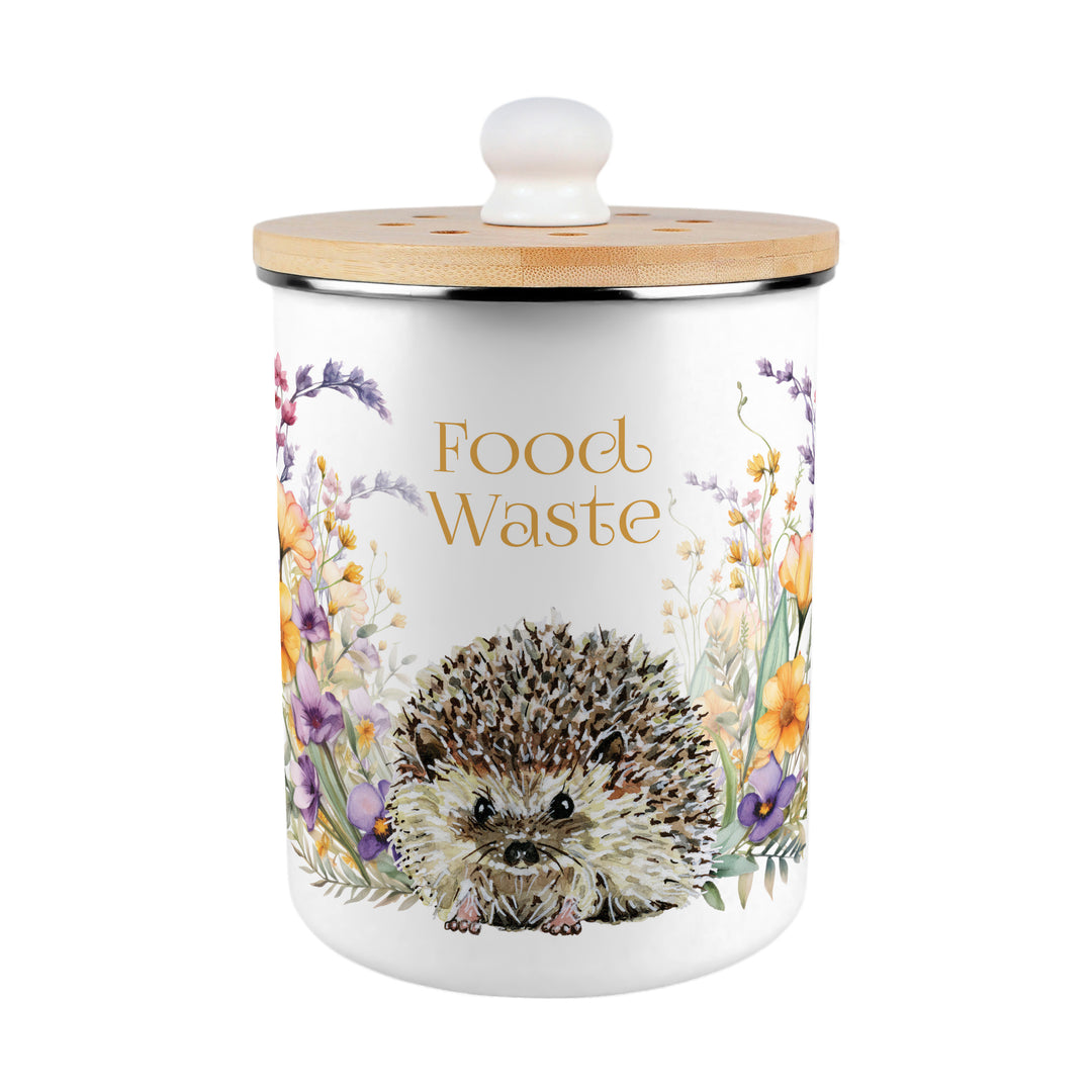 Purely Home Harriet Hedgehog Toller Compost Caddy