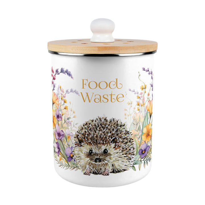 Purely Home Harriet Hedgehog Toller Compost Caddy