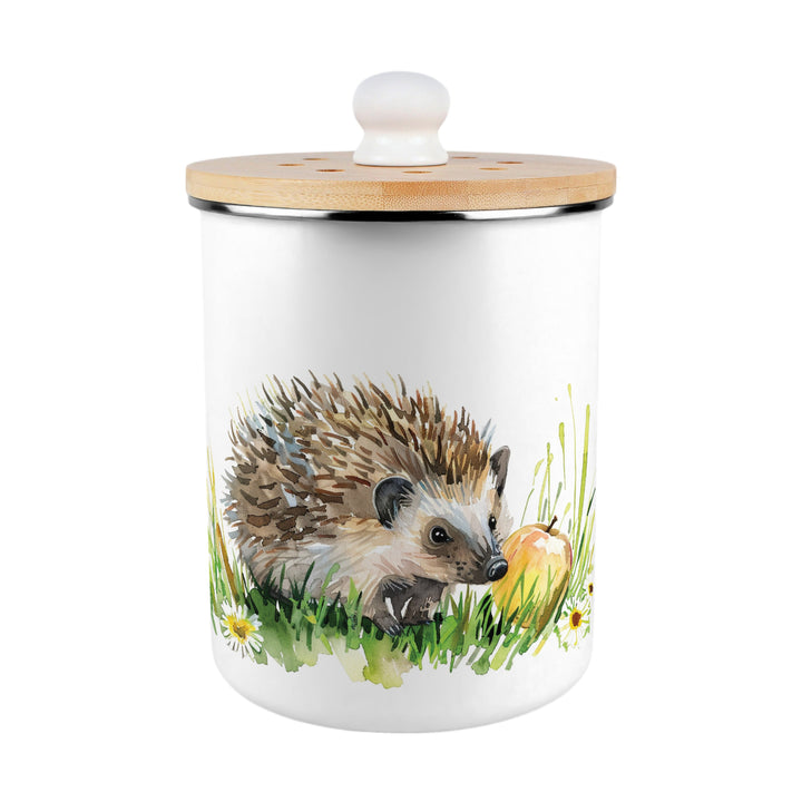 Purely Home Hedgehog & Apple Toller Compost Caddy
