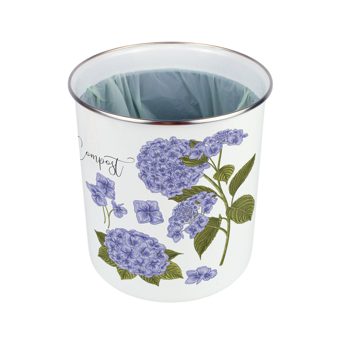 Purely Home Hydrangea Toller Compost Caddy