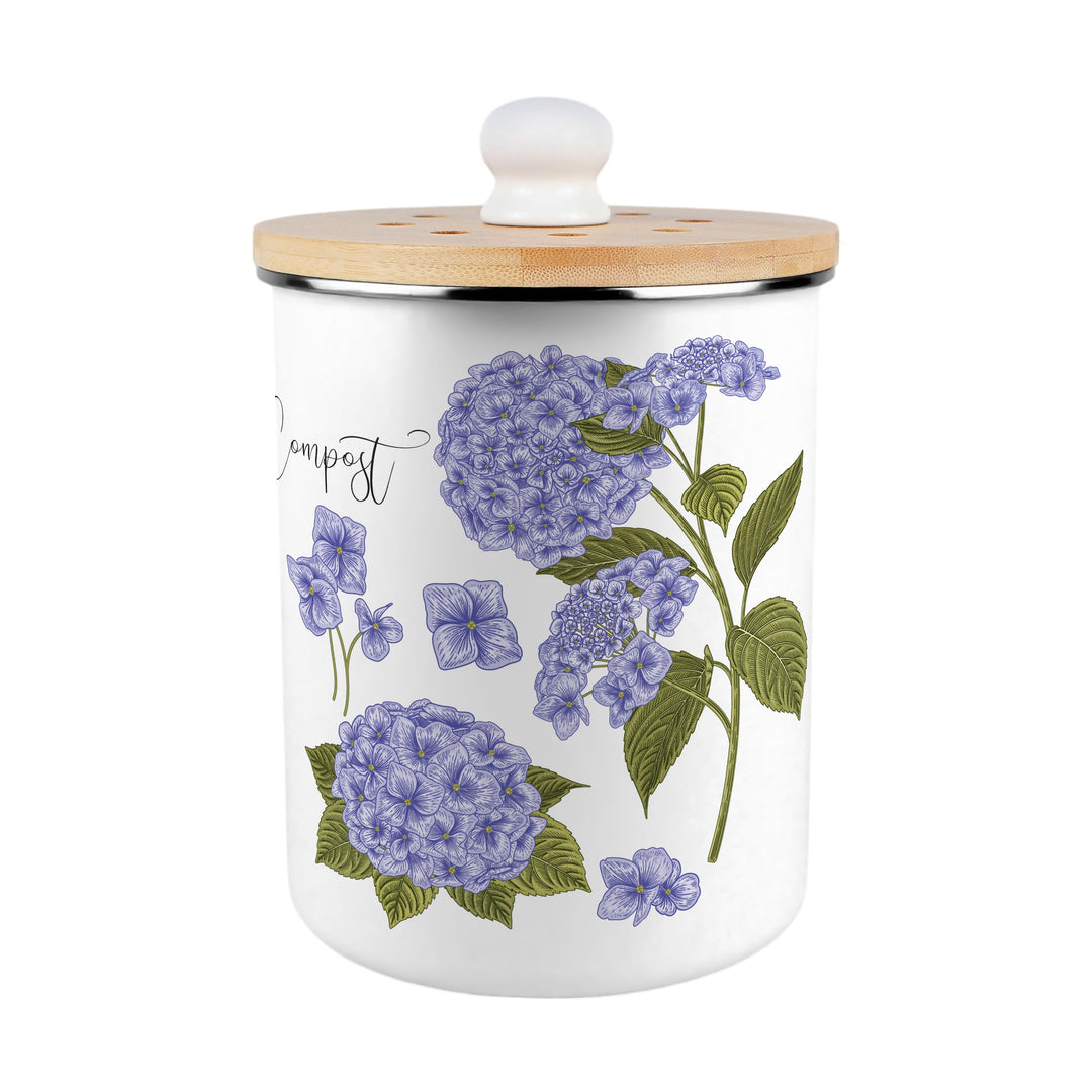 Purely Home Hydrangea Toller Compost Caddy