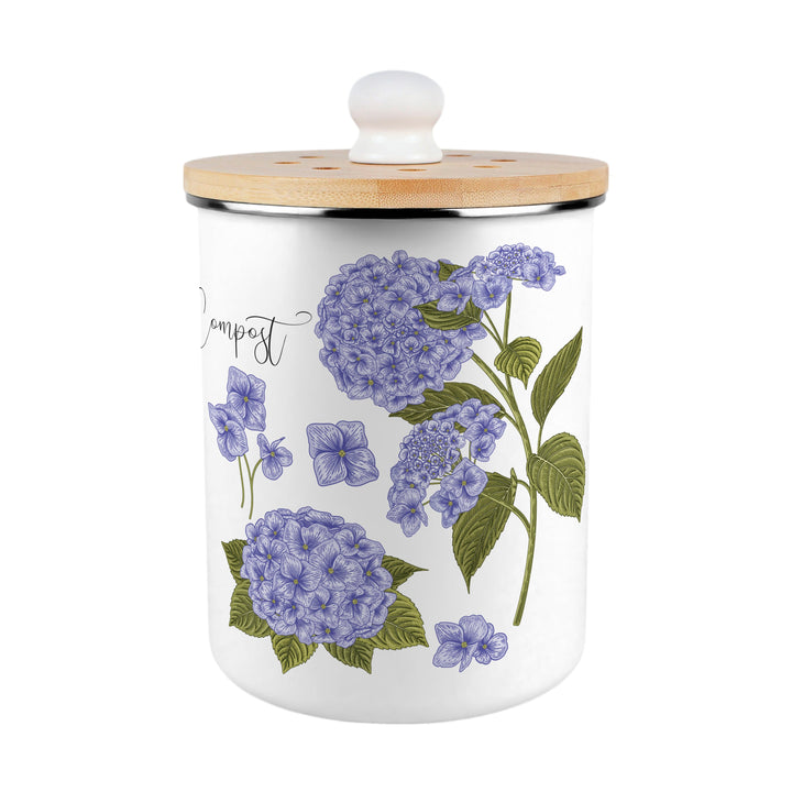 Purely Home Hydrangea Toller Compost Caddy