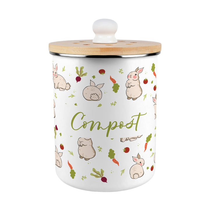 Purely Home Allotment Rabbits Toller Compost Caddy