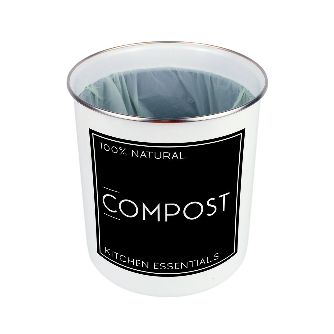 Purely Home Inverted Minimalist Toller Compost Caddy