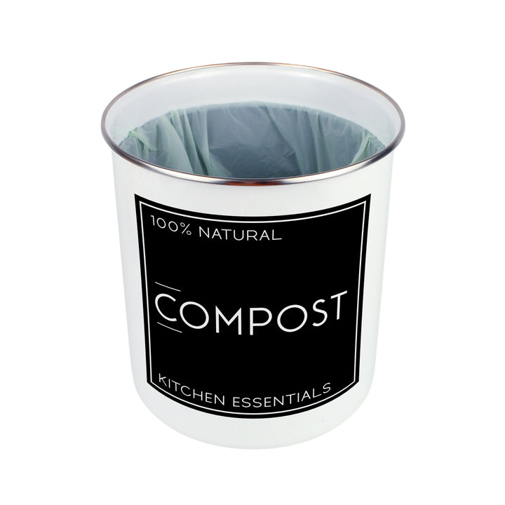 Purely Home Inverted Minimalist Toller Compost Caddy