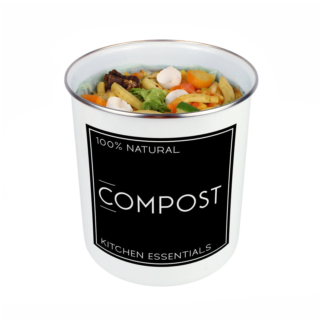 Purely Home Inverted Minimalist Toller Compost Caddy