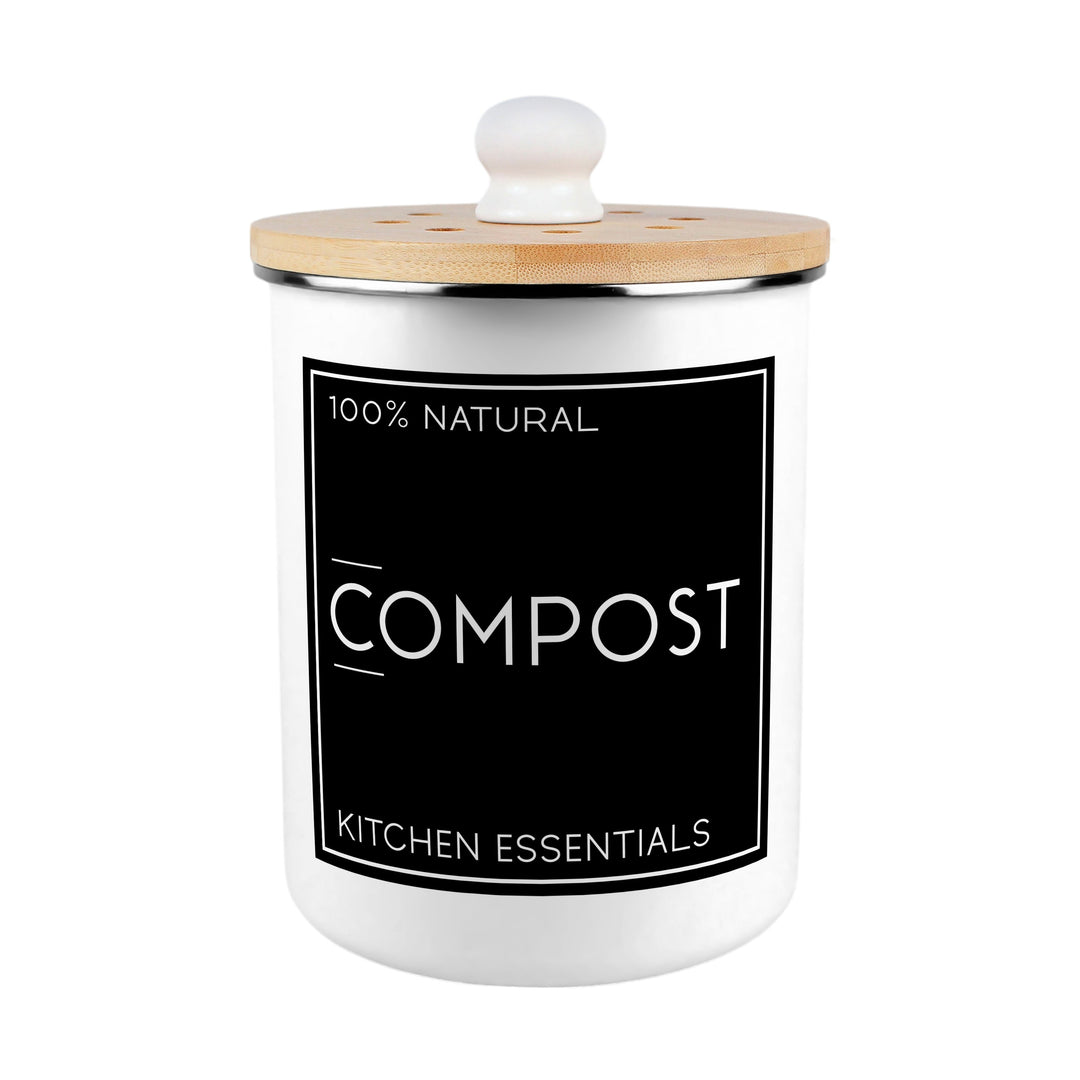 Purely Home Inverted Minimalist Toller Compost Caddy