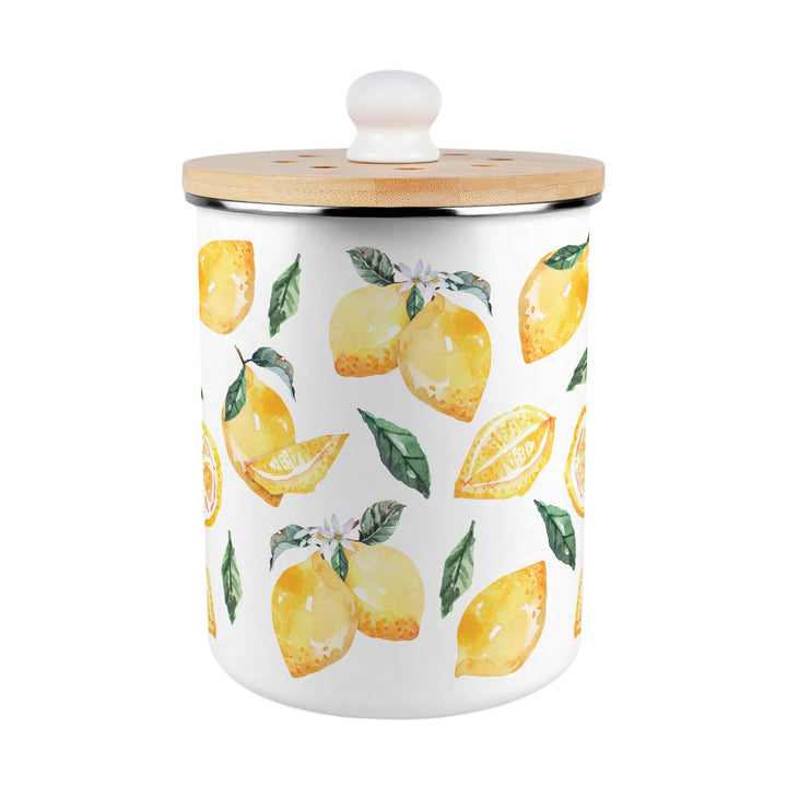 Purely Home Lemons Toller Compost Caddy