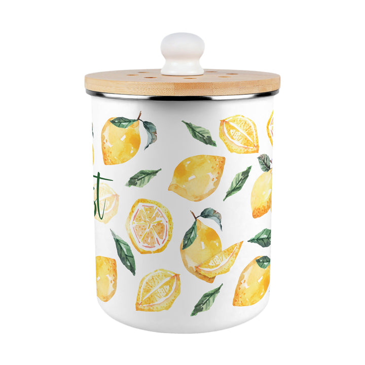 Purely Home Lemons Toller Compost Caddy