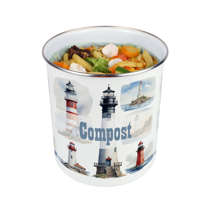 Purely Home Lighthouses Toller Compost Caddy