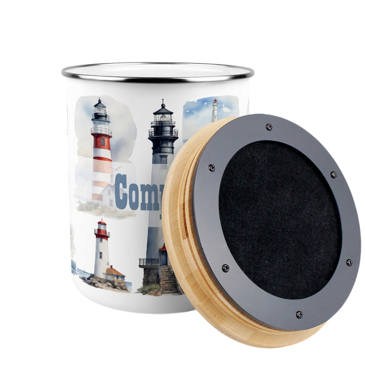 Purely Home Lighthouses Toller Compost Caddy