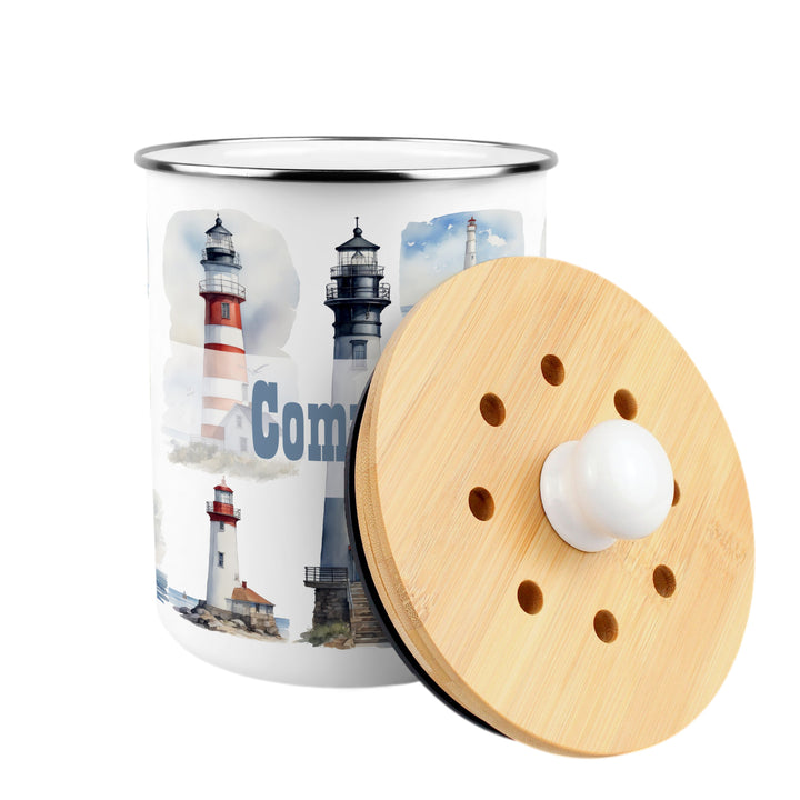 Purely Home Lighthouses Toller Compost Caddy