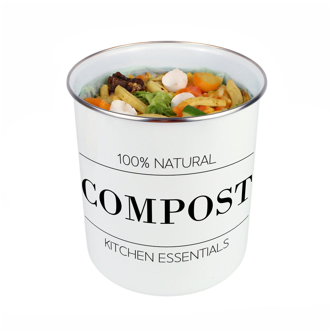 Purely Home Minimalist Essentials Toller Compost Caddy