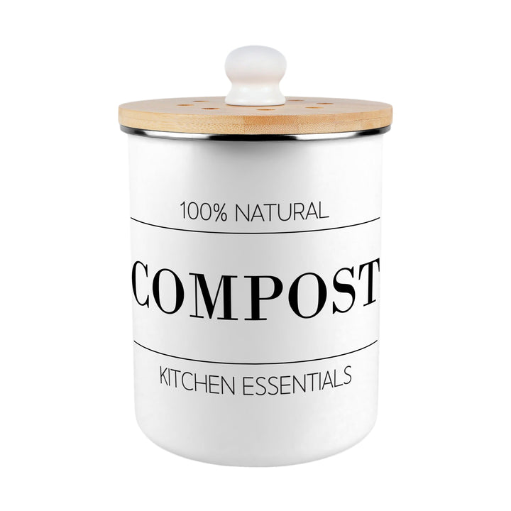 Purely Home Minimalist Essentials Toller Compost Caddy
