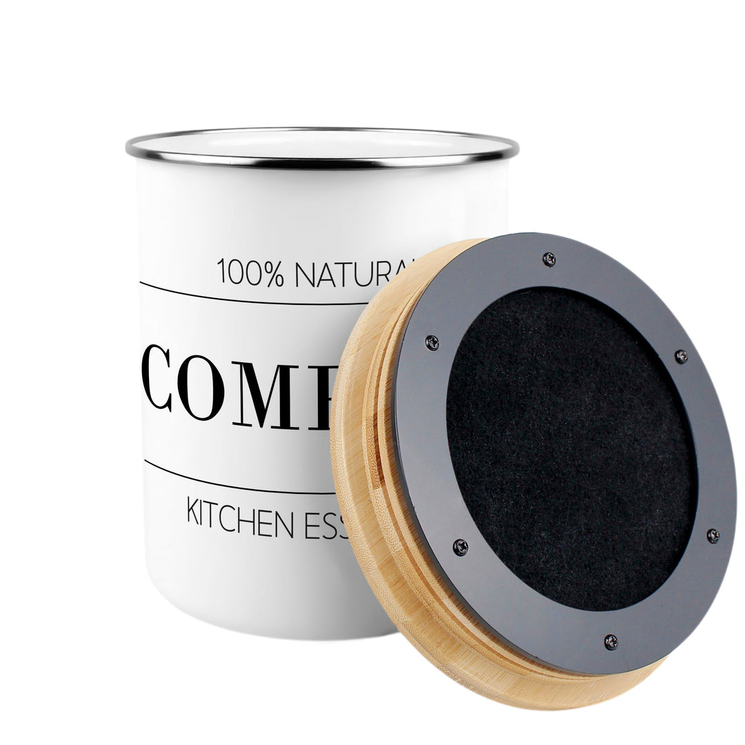 Purely Home Minimalist Essentials Toller Compost Caddy