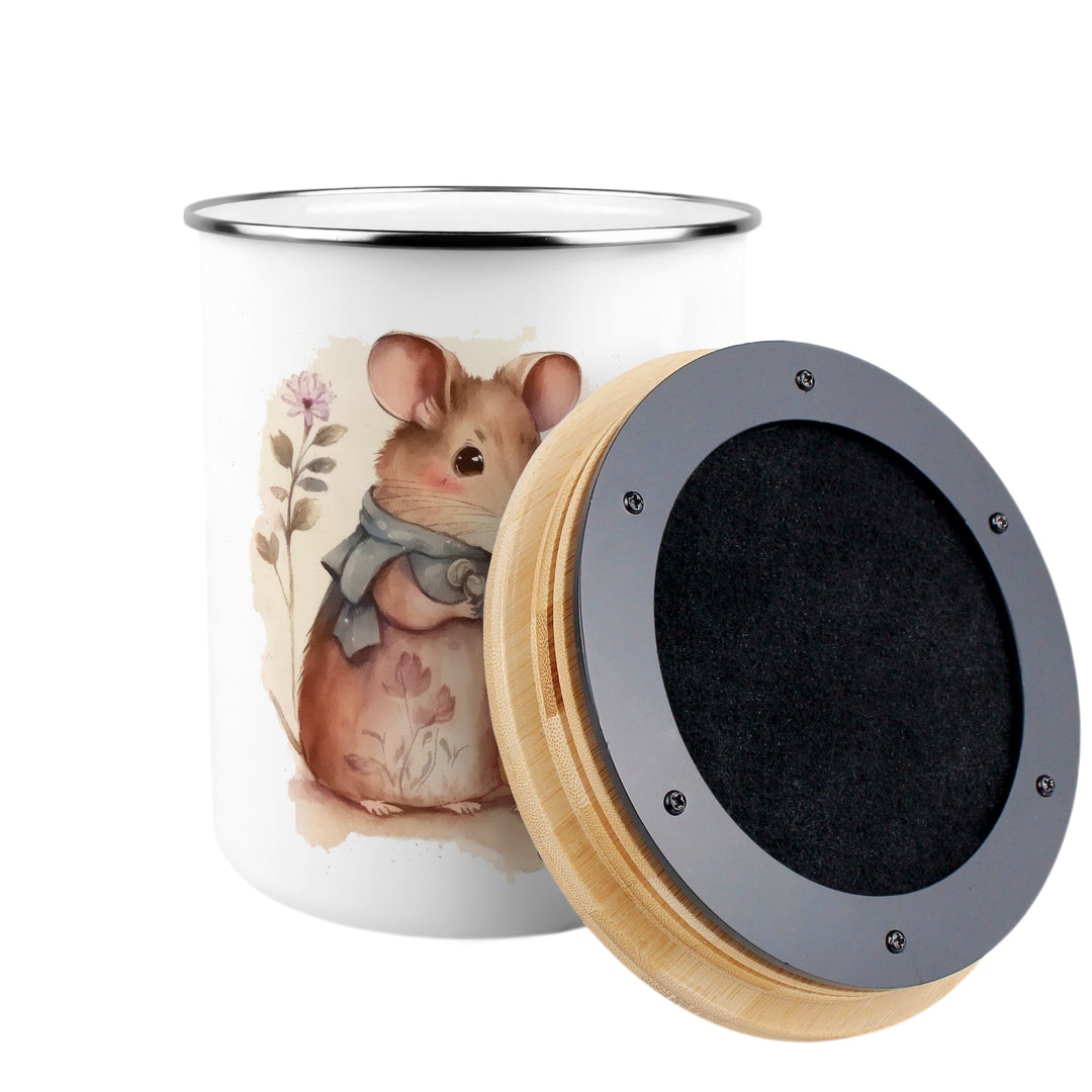 Purely Home Mouse Family Toller Compost Caddy