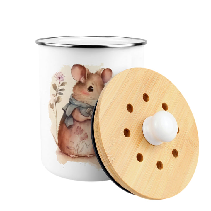 Purely Home Mouse Family Toller Compost Caddy