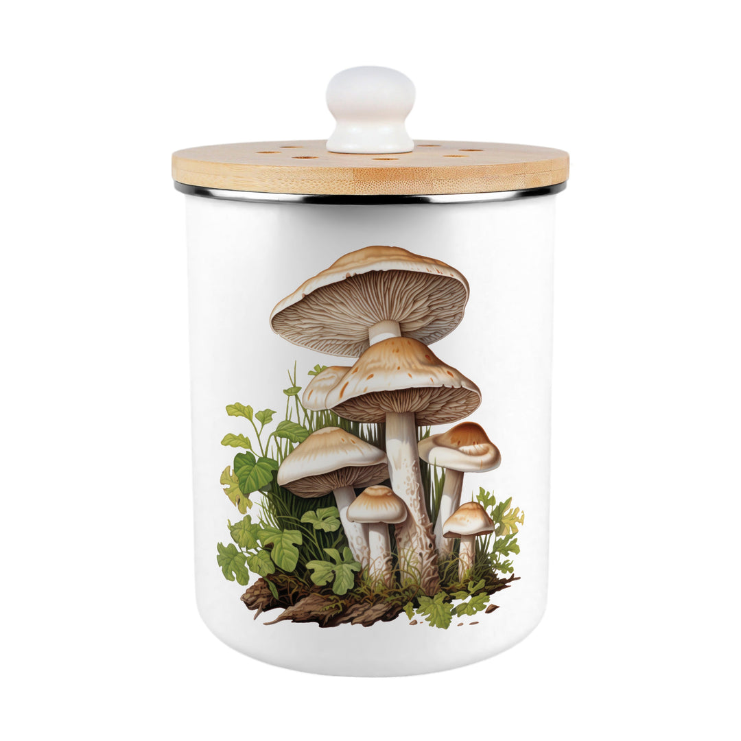 Purely Home Forest Mushrooms Toller Compost Caddy