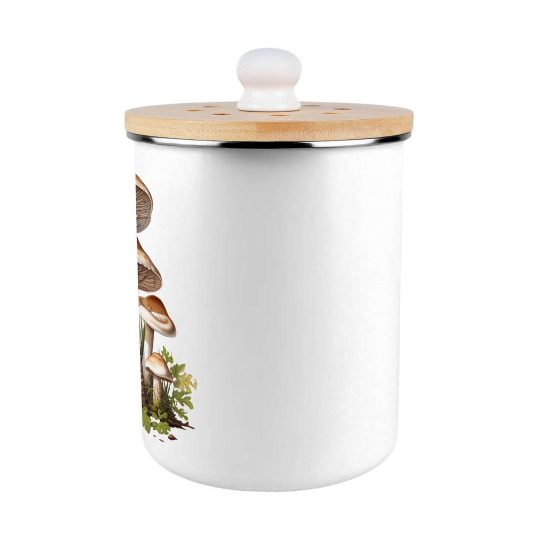 Purely Home Forest Mushrooms Toller Compost Caddy
