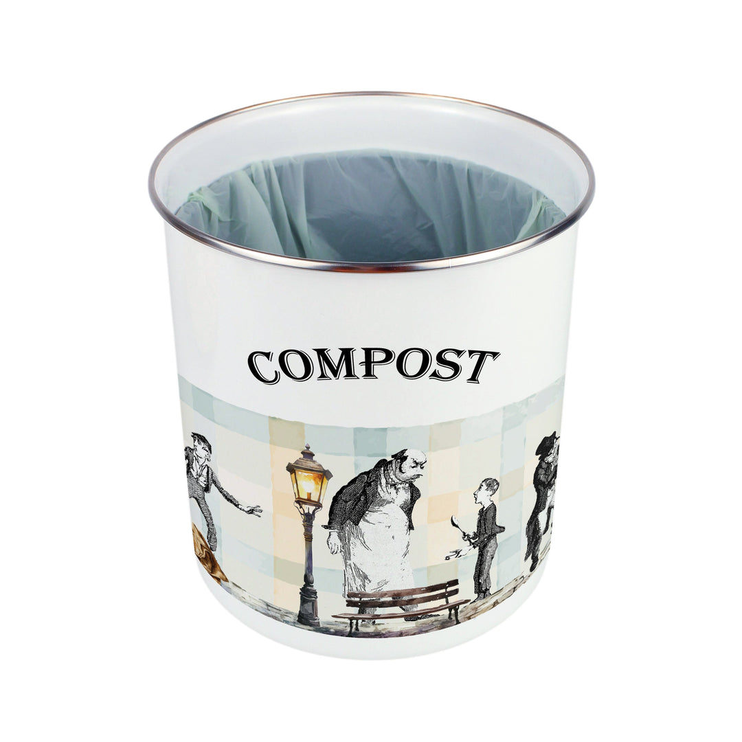 Purely Home Oliver Twist Toller Compost Caddy