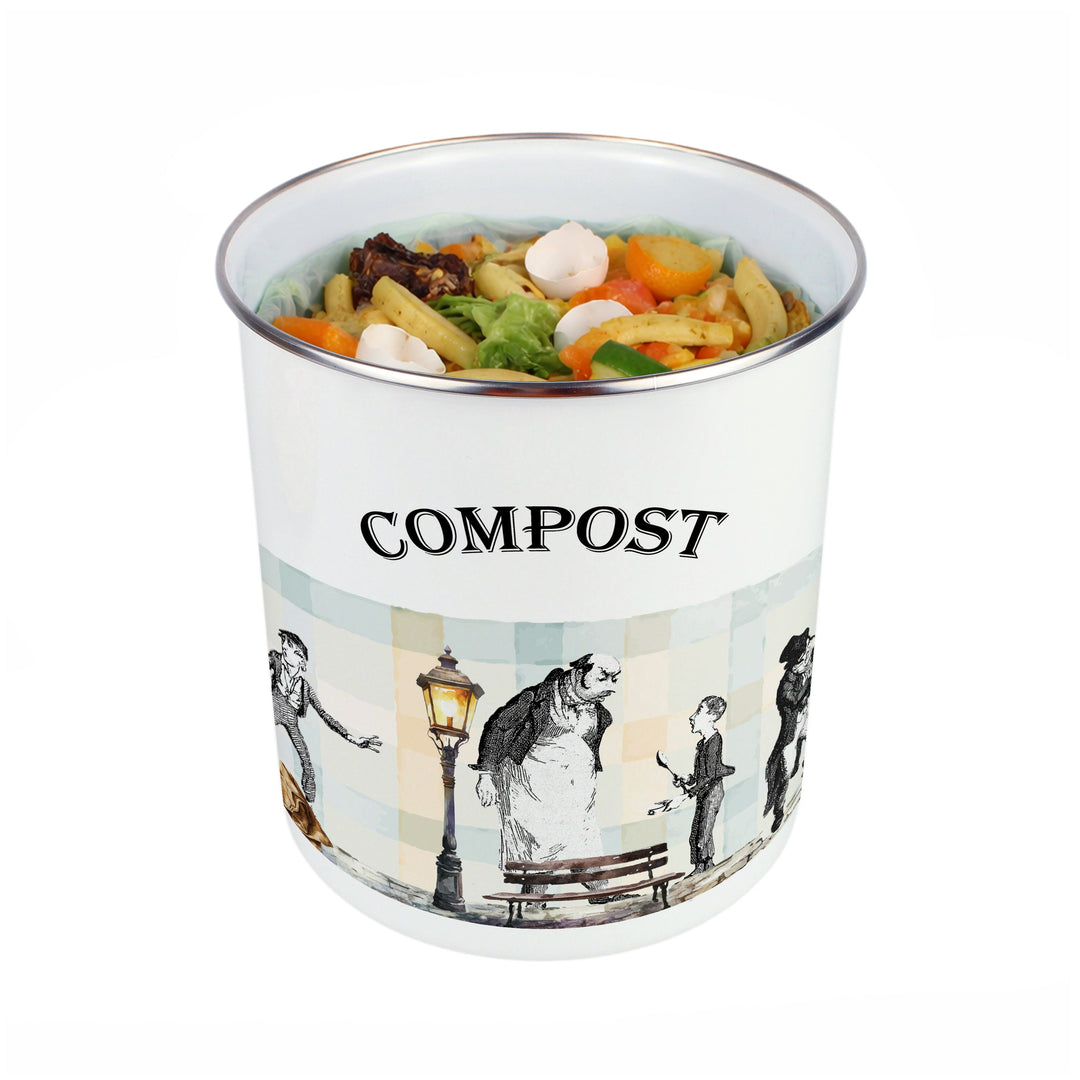Purely Home Oliver Twist Toller Compost Caddy