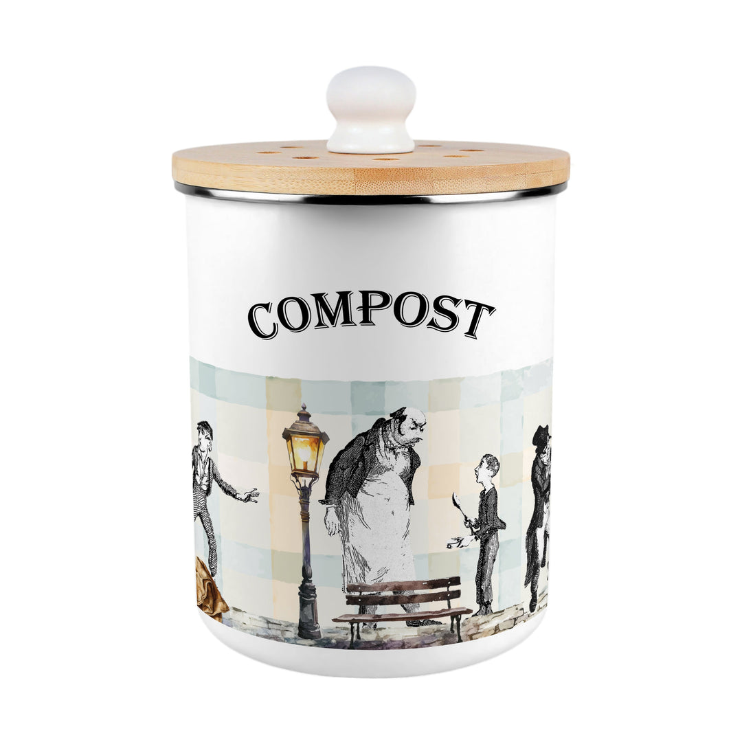 Purely Home Oliver Twist Toller Compost Caddy