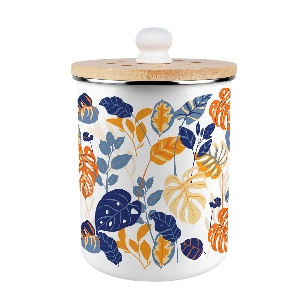 Purely Home Exotic Jungle Toller Compost Caddy