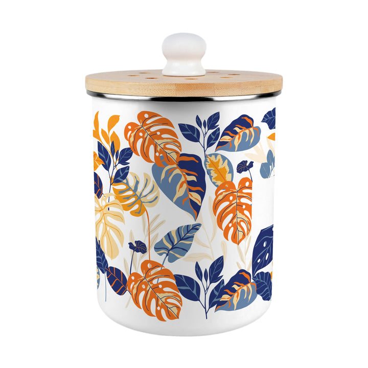 Purely Home Exotic Jungle Toller Compost Caddy