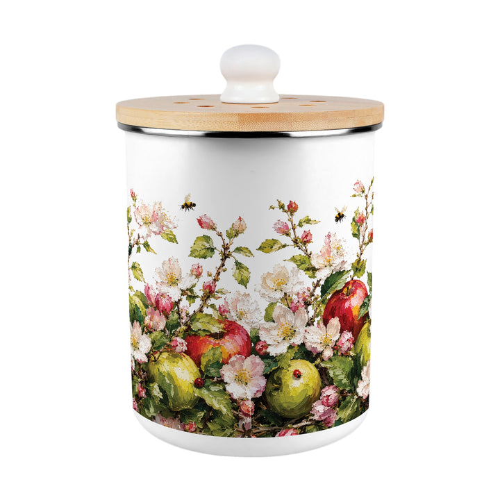 Purely Home Apple Blossom Toller Compost Caddy
