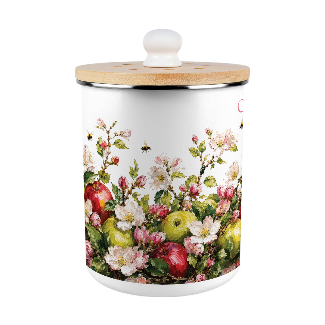 Purely Home Apple Blossom Toller Compost Caddy