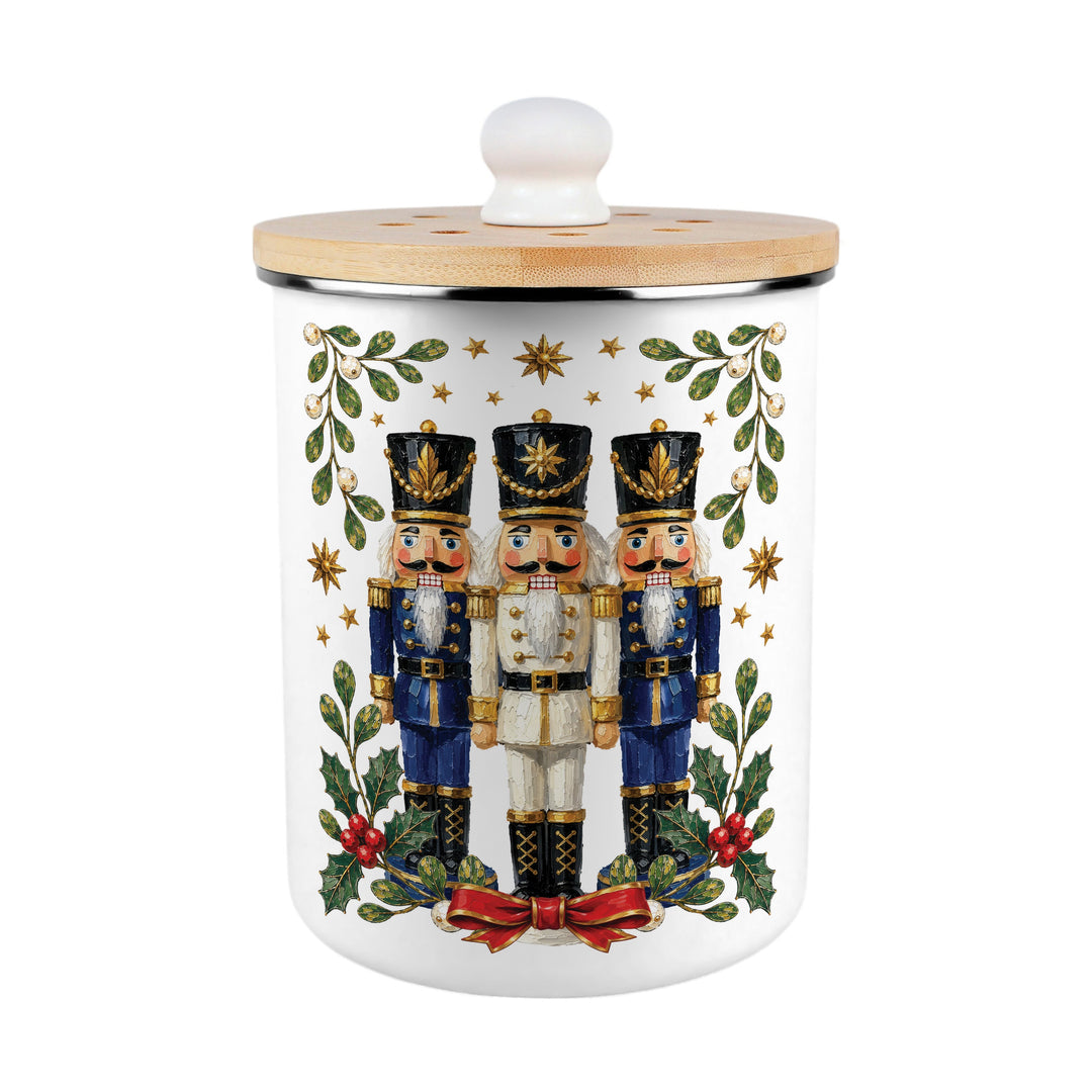 Purely Home Festive Nutcrackers Toller Compost Caddy