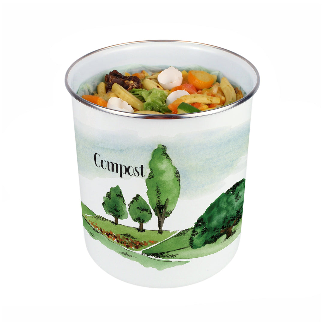 Purely Home British Landscapes Toller Compost Caddy