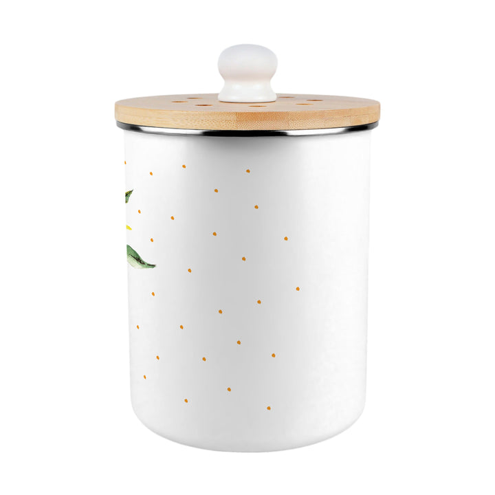 Purely Home Painted Sunflower Toller Compost Caddy