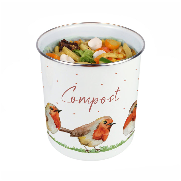 Purely Home English Robins Toller Compost Caddy