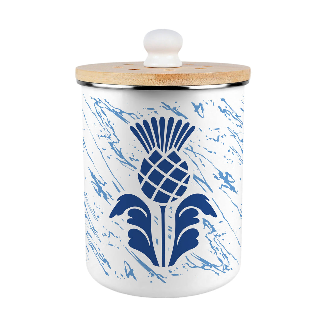 Purely Home Scottish Thistle Toller Compost Caddy