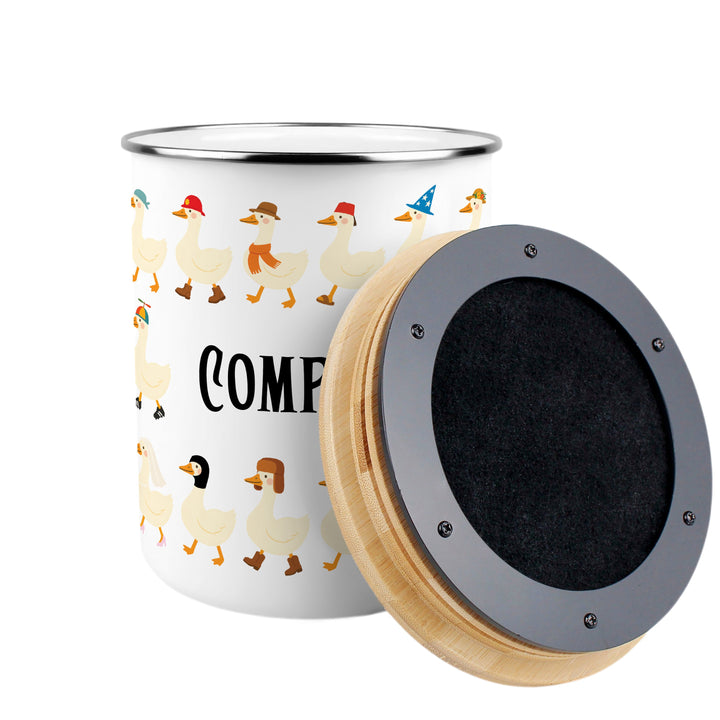 Purely Home Silly Goose Toller Compost Caddy