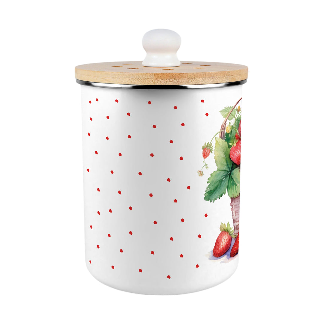 Purely Home Strawberry Basket Toller Compost Caddy