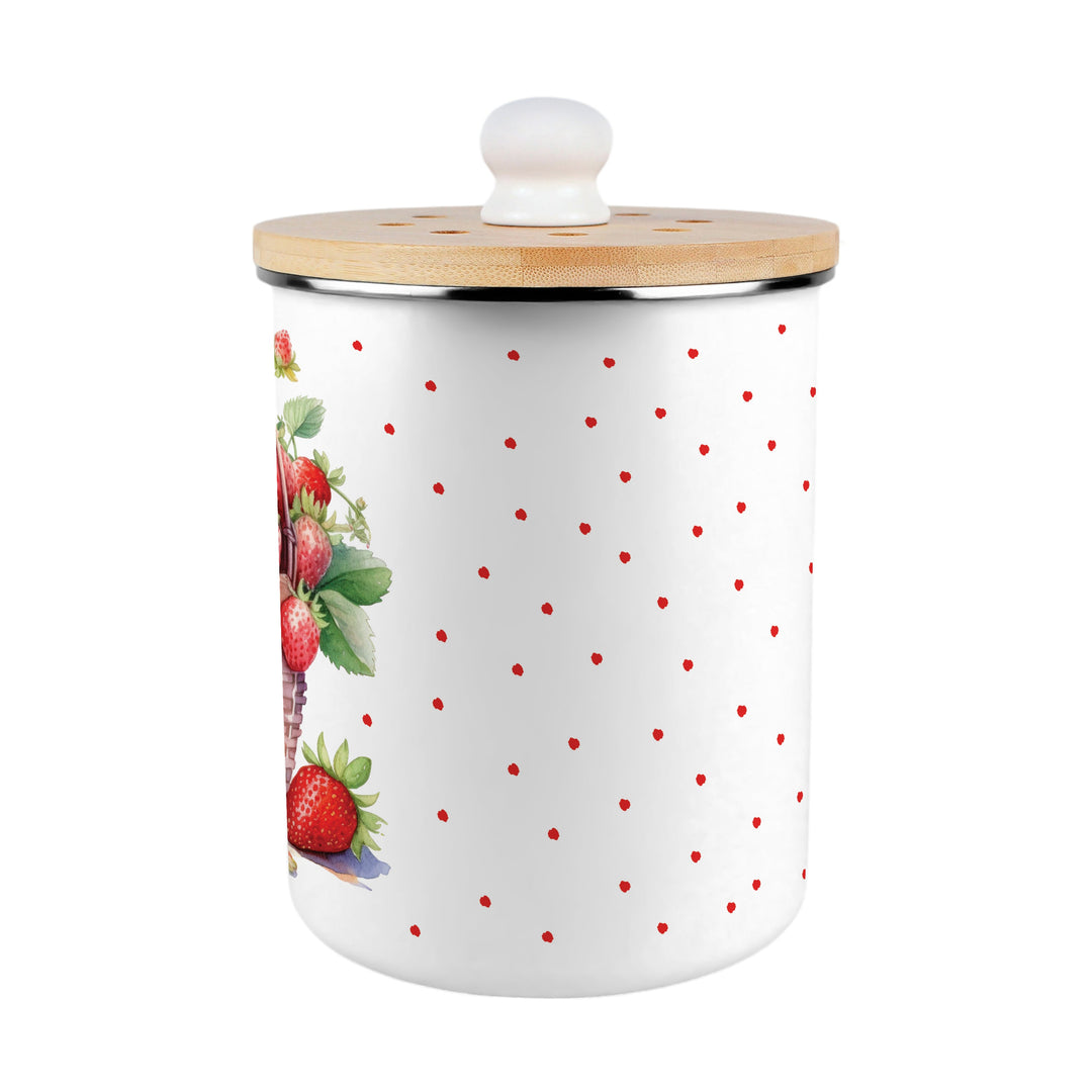 Purely Home Strawberry Basket Toller Compost Caddy