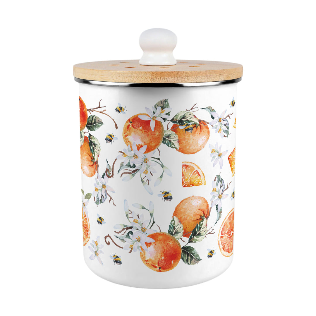 Purely Home Tangerines Toller Compost Caddy