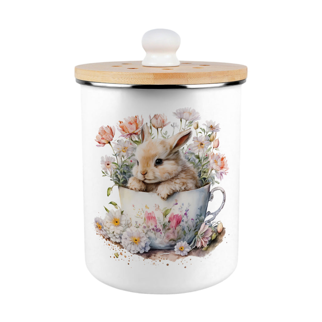 Purely Home Teacup Bunny Toller Compost Caddy
