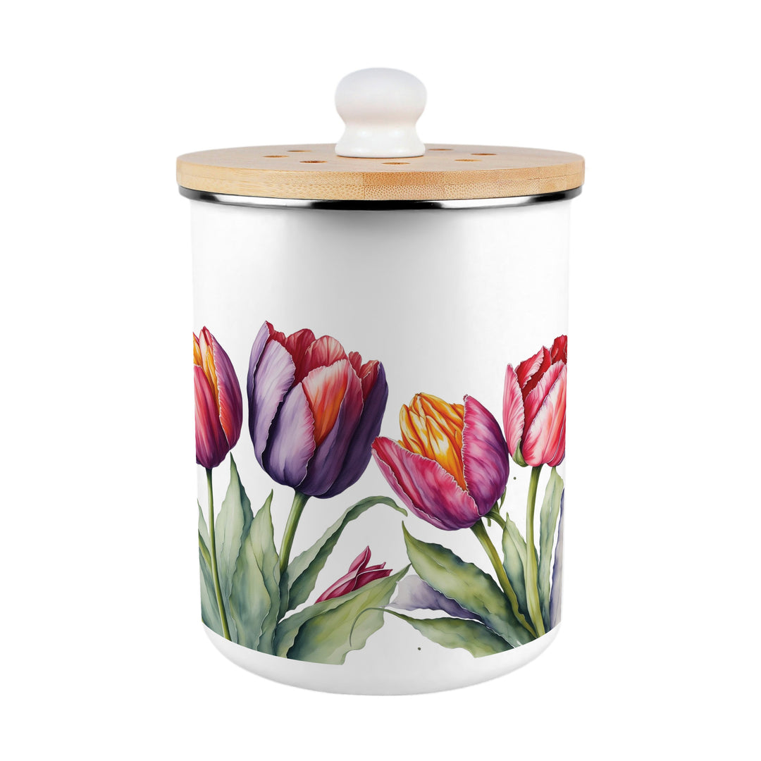 Purely Home Tulips Toller Compost Caddy