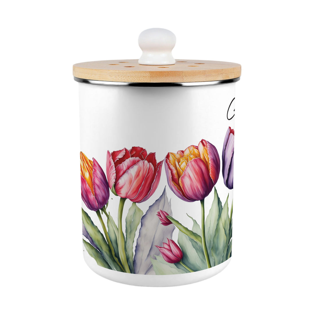 Purely Home Tulips Toller Compost Caddy