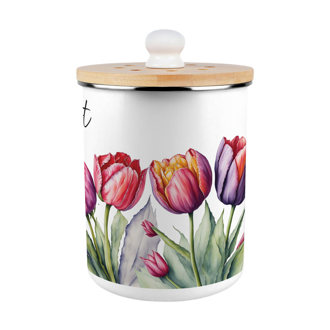 Purely Home Tulips Toller Compost Caddy