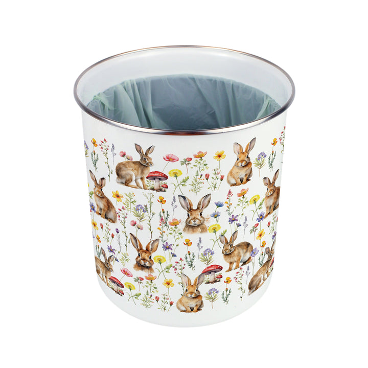 Purely Home Wild Meadow Rabbits Toller Compost Caddy