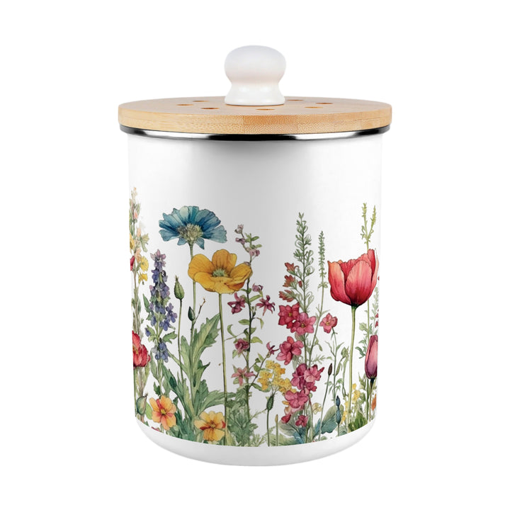Purely Home Wildflowers Toller Compost Caddy