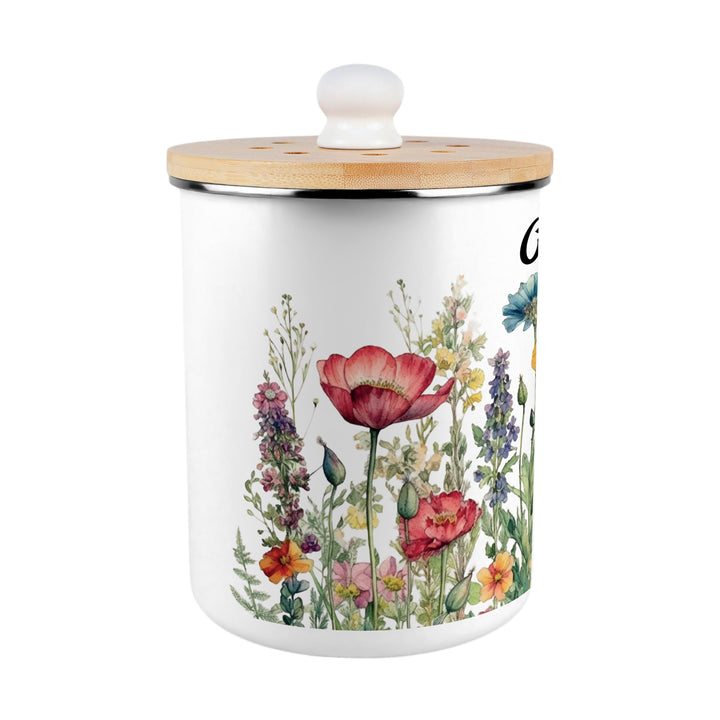 Purely Home Wildflowers Toller Compost Caddy