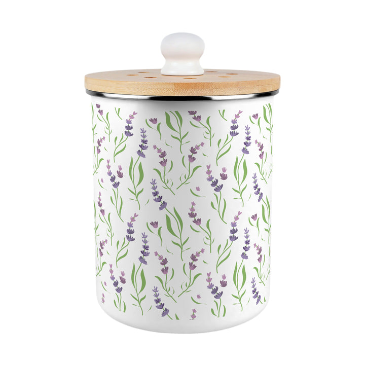 Purely Home Wispy Lavender Toller Compost Caddy